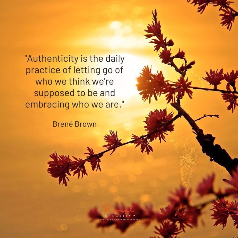 Be emotionally authentic