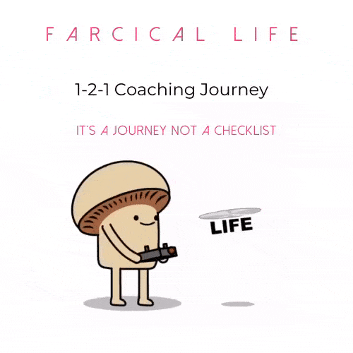 FARCICAL LIFE 1-2-1 coaching journey