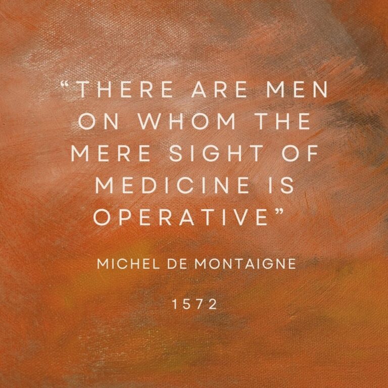 power of the placebo