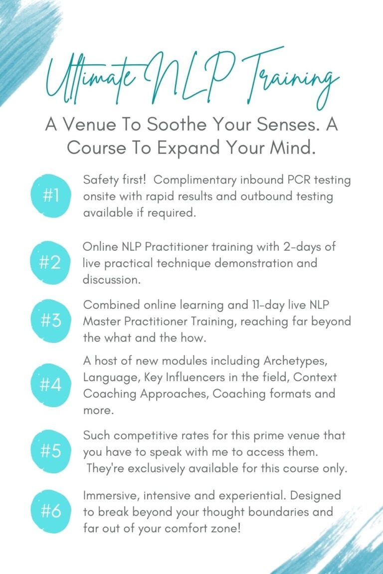 Ultimate destination NLP training