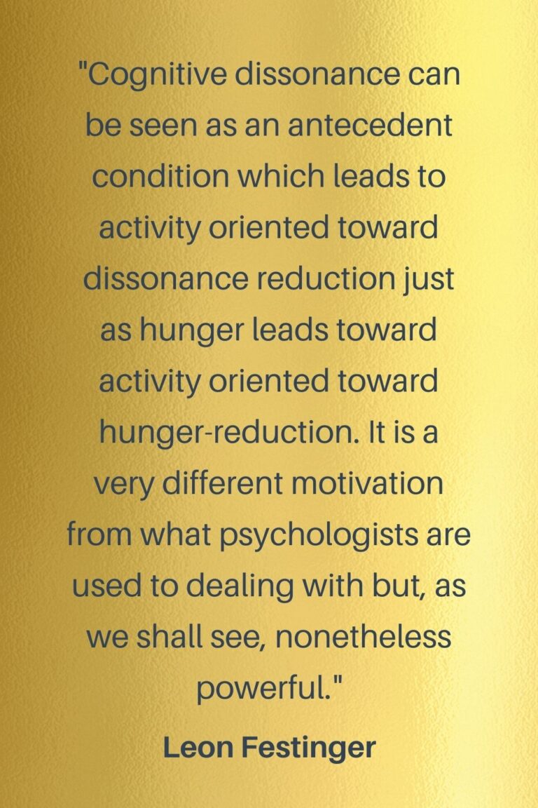 Make Friends With Cognitive Dissonance
