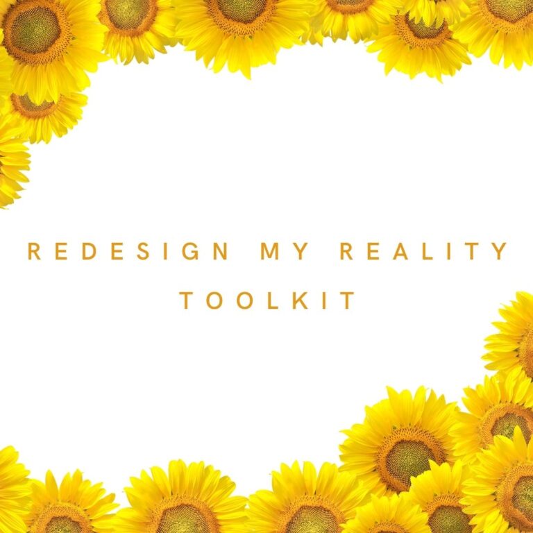 REDESIGN MY REALITY TOOLKIT